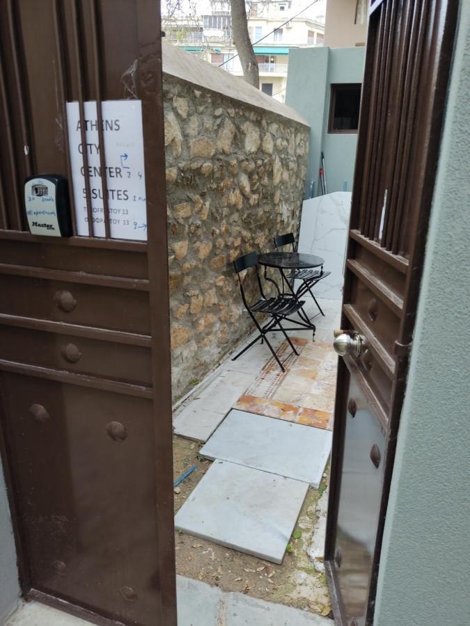 Athens City Center Luxury Suites Exteriör bild